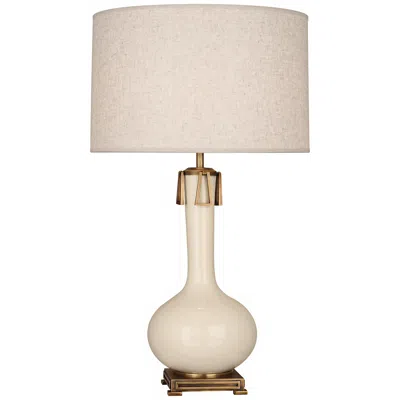 Robert Abbey Athena 31 3/4" Bone White Ceramic Table Lamp In Neutral