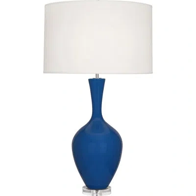 Robert Abbey Audrey Table Lamp In Cobalt