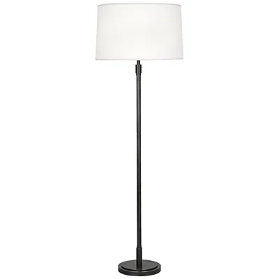 Robert Abbey Bandit 61" High Deep Patina Bronze Floor Lamp