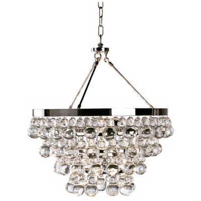 Robert Abbey Bling 20 1/2" Wide Antique Polished Nickel Chandelier