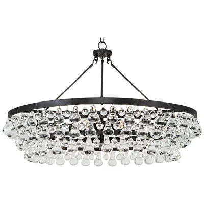 Robert Abbey Bling Collection 35"w Deep Bronze Chandelier