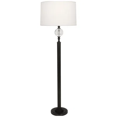 Robert Abbey Celine 63" Crystal And Patina Bronze Floor Lamp