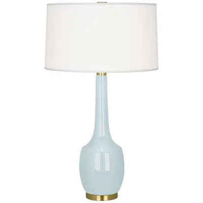 Robert Abbey Ceramic Baby Blue Delilah Table Lamp
