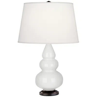 Robert Abbey Ceramic Lily Small Triple Gourd Accent Lamp