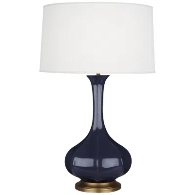 Robert Abbey Ceramic Midnight Pike Table Lamp