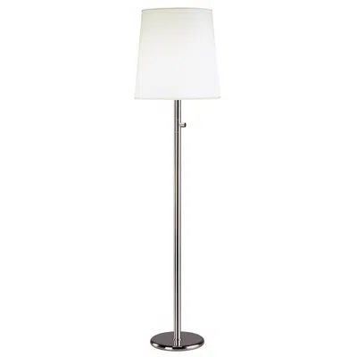 Robert Abbey Chica 62 1/2" Polished Nickel Floor Lamp