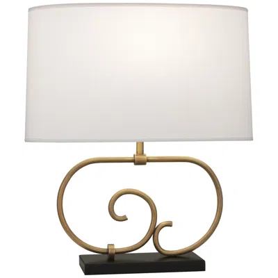 Robert Abbey Chloe 22 3/4" Open Scroll Brass Table Lamp
