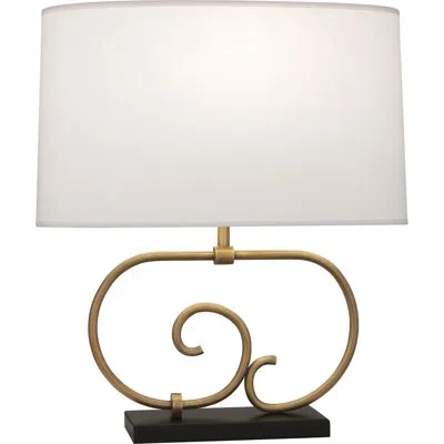 Robert Abbey Chloe Metal Table Lamp In Brass