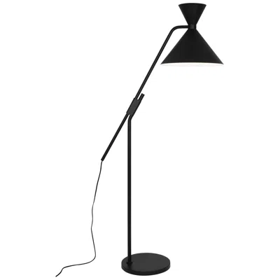 Robert Abbey Cinch 62 1/2" Black Hourglass Shade Modern Floor Lamp