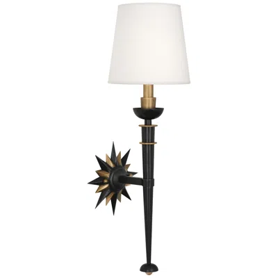 Robert Abbey Cosmos 25 3/4" High Patina Bronze And Warm Brass Wall Sconce