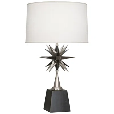 Robert Abbey Cosmos 29 1/2" Silver Metal Modern Table Lamp