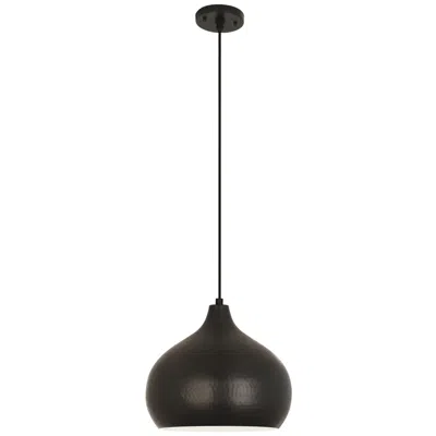 Robert Abbey Dal Pendant 14" Hammered Patina Bronze Finish
