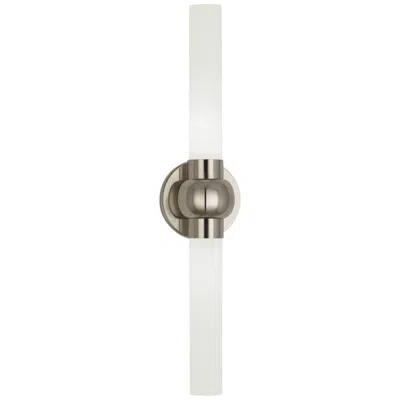 Robert Abbey Daphne 23 3/4" High Antique Silver Led Wall Sconce