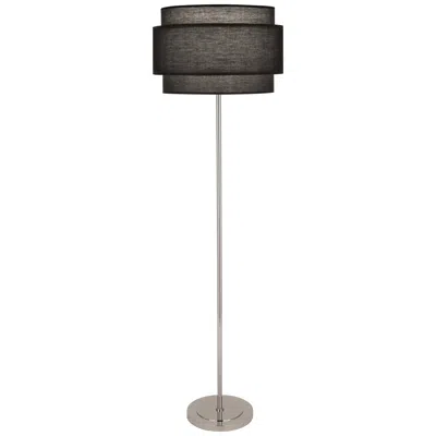 Robert Abbey Decker Polished Nickel Floor Lamp