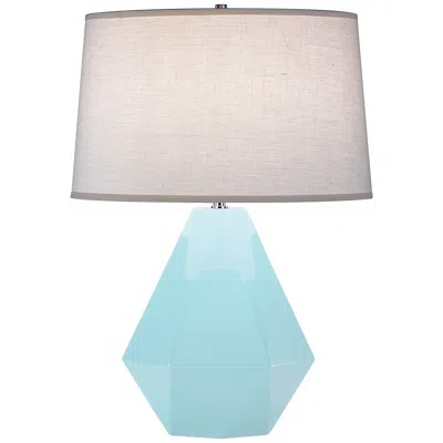 Robert Abbey Delta Baby Blue 22 1/2" High Table Lamp