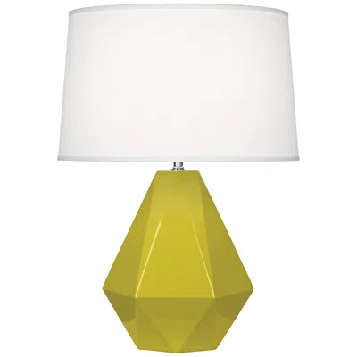 Robert Abbey Delta Citron Ceramic Table Lamp