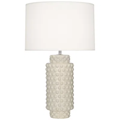Robert Abbey Dolly 27 1/2" High Bone White Ceramic Table Lamp