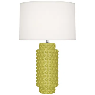 Robert Abbey Dolly Citron Ceramic Table Lamp