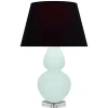 Robert Abbey Double Gourd Ceramic Table Lamp In Multi