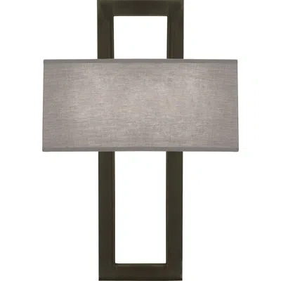 Robert Abbey Doughnut 2 - Light Deep Patina Bronze Flush Mounted Sconce