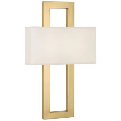 Robert Abbey Doughnut 22 1/2" High Antique Brass Wall Sconce