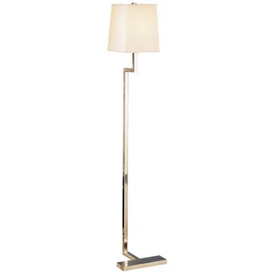 Robert Abbey Doughnut 48 3/4" Antique Silver Finish Modern Floor Lamp