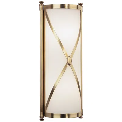 Robert Abbey Drexel 16 3/8" High Brass Ada Wall Sconce