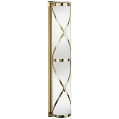 Robert Abbey Drexel 25" Wide Brass Ada Wall Sconce