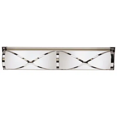 Robert Abbey Drexel 25" Wide Polished Nickel Ada Wall Sconce