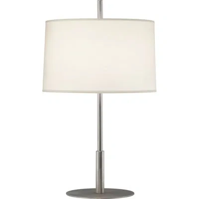 Robert Abbey Echo 22.75" Table Lamp In Stainless Steel