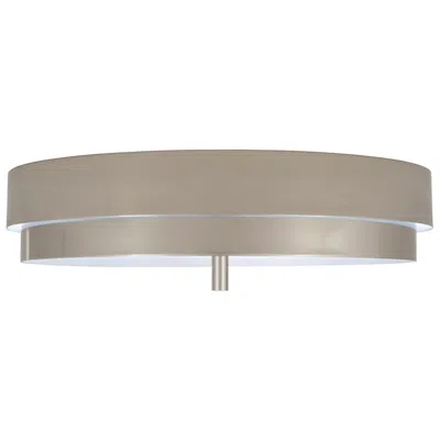 Robert Abbey Elliott 16" Wide Polished Nickel Flush Mount