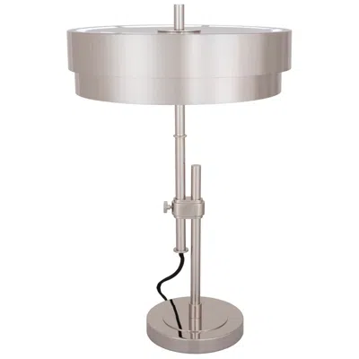 Robert Abbey Elliott 17.5" High Polished Nickel Table Lamp