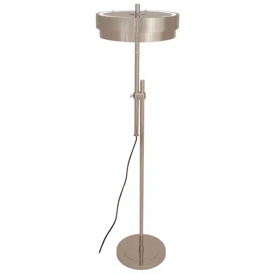 Robert Abbey Elliott 43.75" High Polished Nickel Floor Lamp