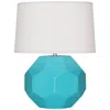 Robert Abbey Franklin Egg Blue Glazed Ceramic Accent Table Lamp