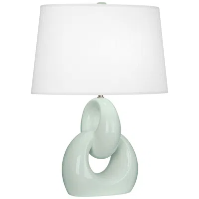 Robert Abbey Fusion 27" High Modern Celadon Green Ceramic Table Lamp
