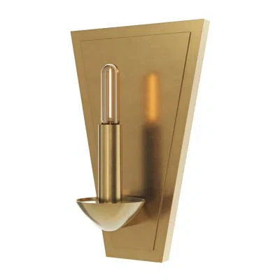 Robert Abbey Goldie Wall Sconce - Lacquered Burnished Brass - Triangle
