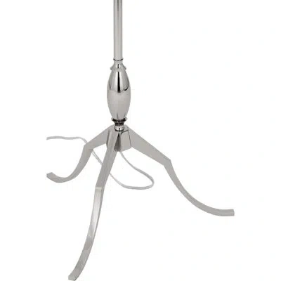 Robert Abbey Grace 64" Floor Lamp In Polished Nickel