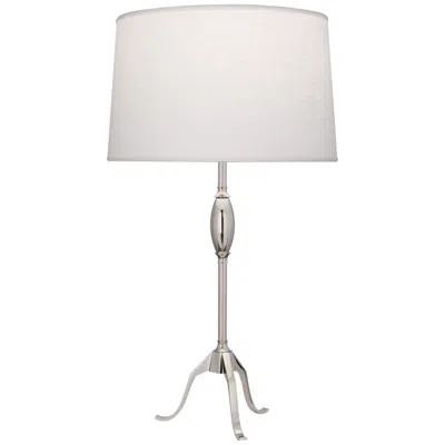 Robert Abbey Grace Nickel Finish Footed Table Lamp