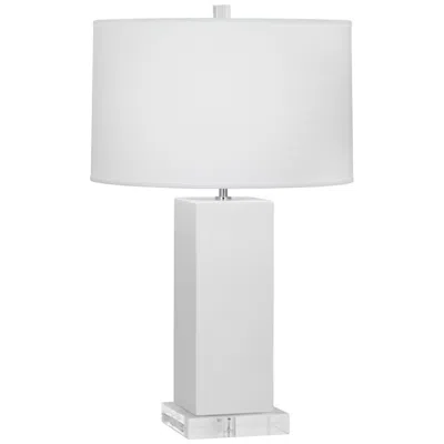 Robert Abbey , Harvey, Daisy Glazed Ceramic, Table Lamp