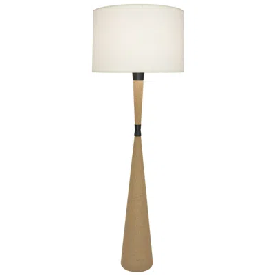 Robert Abbey Hatteras 61" Fondine And Bronze Natural Rope Floor Lamp