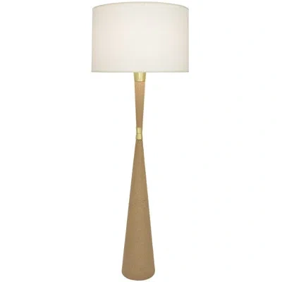 Robert Abbey Hatteras 61.00'' Natural Rope Column Floor Lamp In White