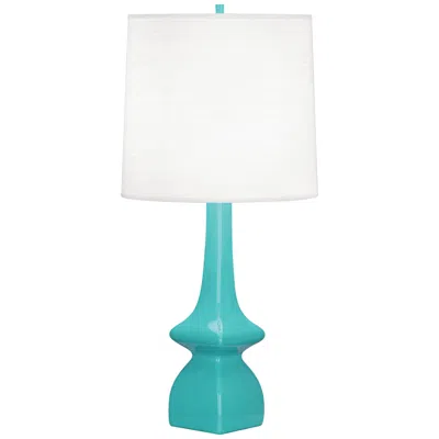 Robert Abbey Jasmine 31" High Egg Blue Ceramic Table Lamp