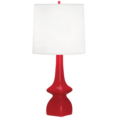 Robert Abbey Jasmine 31" Ruby Red Ceramic Table Lamp