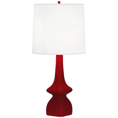 Robert Abbey Jasmine 31" Sangria Red Modern Ceramic Table Lamp