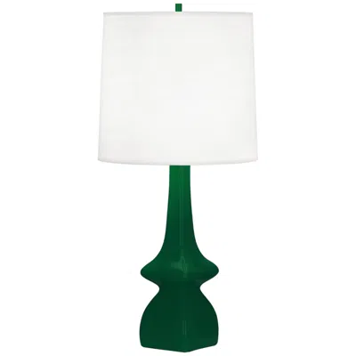 Robert Abbey , Jasmine, Jungle Glazed Ceramic, Table Lamp