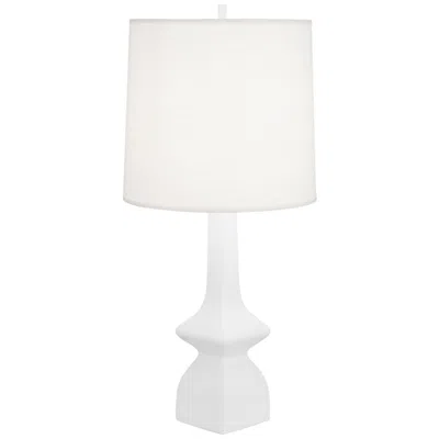 Robert Abbey , Jasmine, Matte Daisy Glazed Ceramic, Table Lamp