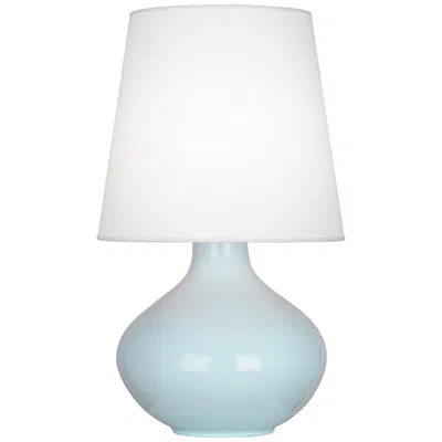 Robert Abbey June 30 3/4" High Ceramic Baby Blue Table Lamp