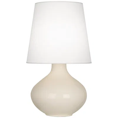 Robert Abbey June 30 3/4" High Ceramic Bone White Table Lamp