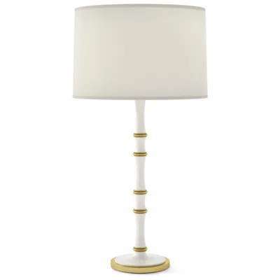 Robert Abbey Kane 31" High Daisy And Modern Brass Table Lamp With Fondine Shade