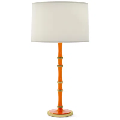 Robert Abbey Kane 31" High Pumpkin And Modern Brass Table Lamp With Fondine Shade